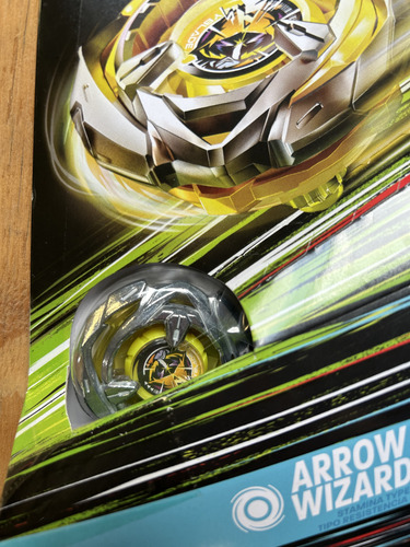 Beyblade X Arrow Wizard 4-80b Resistencia Trompo Bey Blade
