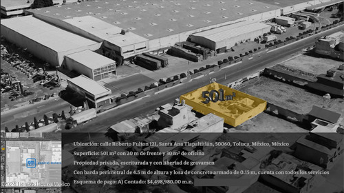 Bodega En Venta En Santa Ana Tlapaltitlan Toluca Gis 24-3839