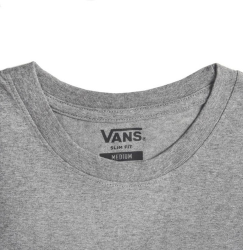 Imagen 3 de 5 de Remera Vans Modelo Otw Gris Slim Estampa Nueva Coleccion!!