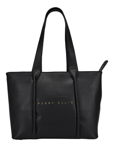 Bolsa Tote Marca Perry Ellis Negro, A01931