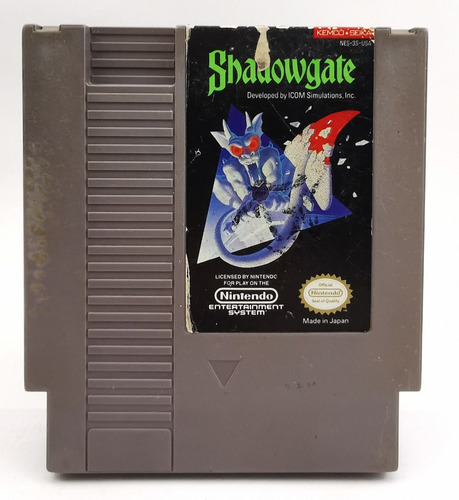 Shadowgate Nes Nintendo * R G Gallery