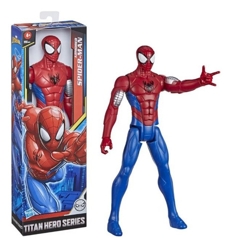 Figura De Accion Spider-man Armored Titan Hero Series