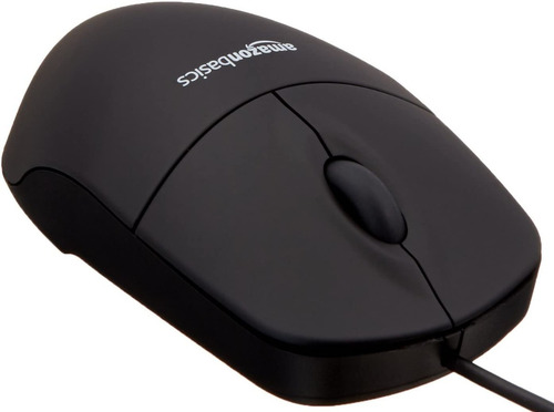 Imagen 2 de 4 de Mouse Optico Cable Usb Mac Pc 1000 Dpi (3 Botones) Amazon B