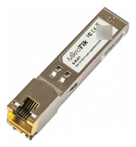 Módulo Sfp De Cobre Mikrotik 1-1000 Clickbox