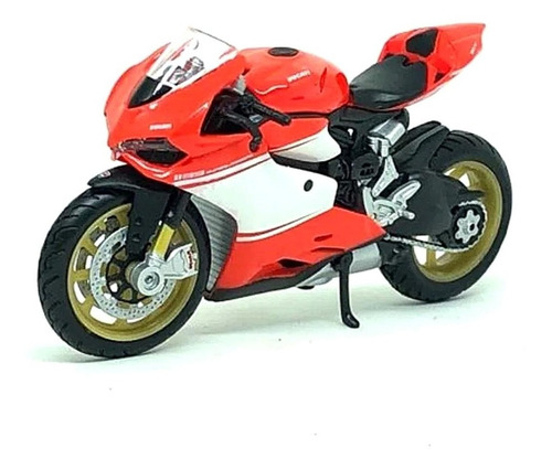 Miniatura Ducati 1199 Superlegera 2014 Vermelha 1/18 Maisto Cor Vermelho