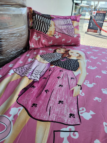 Sábanas Infantiles Estampados De Personajes Barbie Estampado