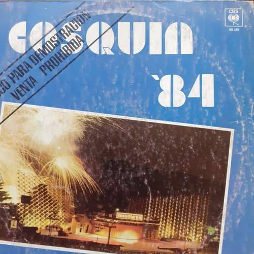 Vinilo Aqui Cosquin 84 (varios Interpretes)