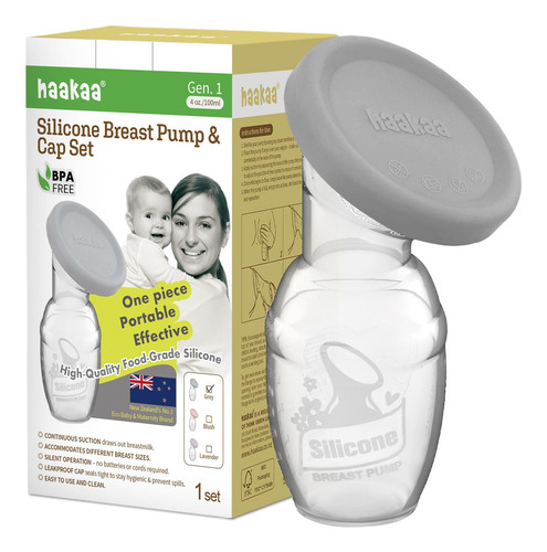 Extractor De Leche Manual Con Tapa De Silicón De Grado Alime
