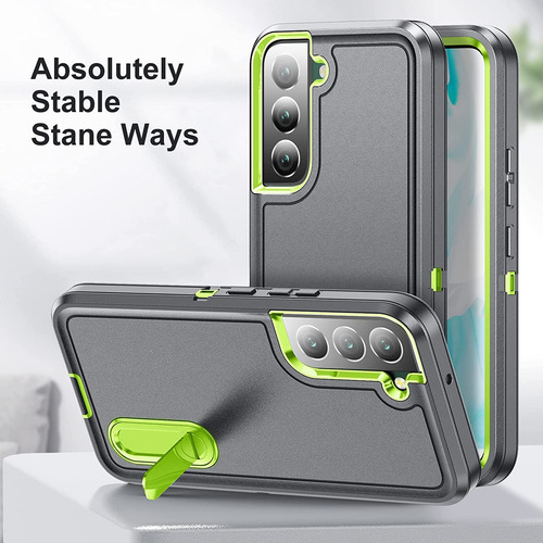 Capa Para Samsung Galaxy S22 Com Suporte, Capa Protetora De
