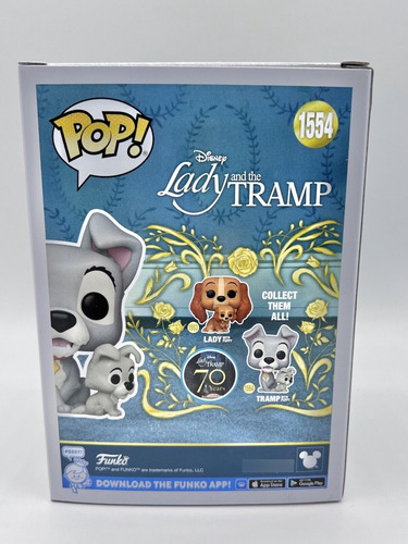 Funko Pop Tramp With Puppy 1554