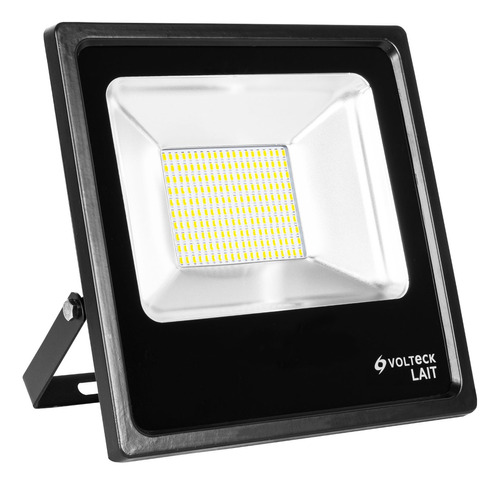 Reflector Delgado De Led 100 W Luz De Día, Volteck 49895