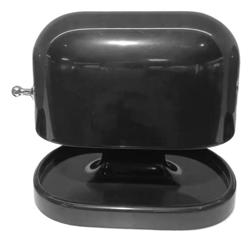 Cubierta De Caja De Papel De Seda Empotrada Negro