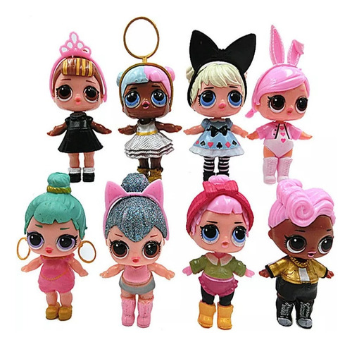 Mz Kit 8 Piezas Juego Juguetes Coleccionable Sorpresa
