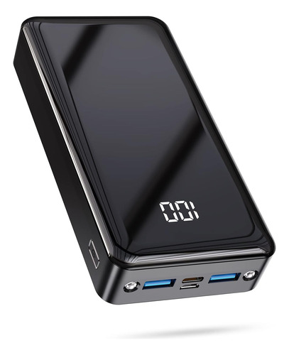 Power Bank 30800mah Carga Rapida 22.5 W 4 Puertos