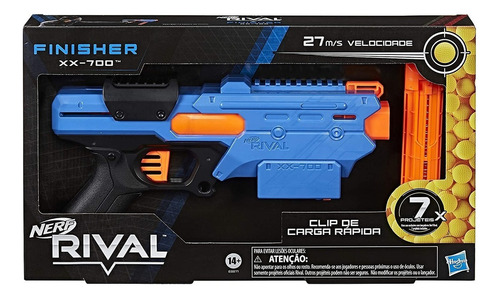 Lançador De Dardos - Nerf - Rival - Finisher Xx-700 - Hasbro