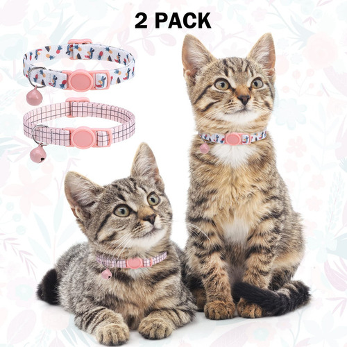 Dillybud Collares Para Gatos Separables Para Niñas Y Niños