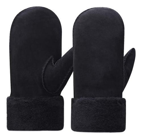 Harssidanzar Guantes De Manopla De Invierno Para Hombre, Gua