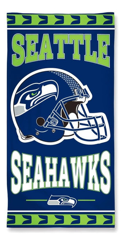 Toalla De Playa De Seattle Seahawks De Nfl, 150x75 Cm