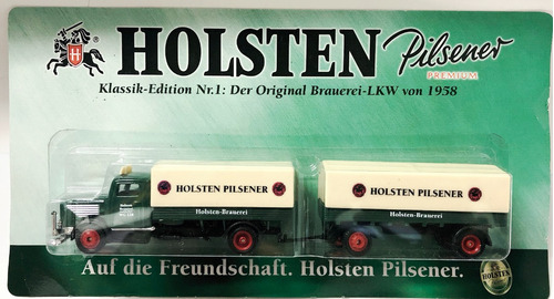 Camion Publicitario Cerveza Alemana Holsten - 1/87 Aprox 