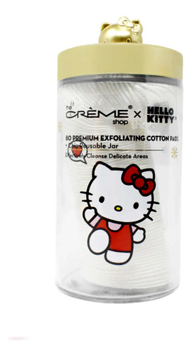 Almohadillas Desmaquillantes Exfoliantes Premium Hello Kitty