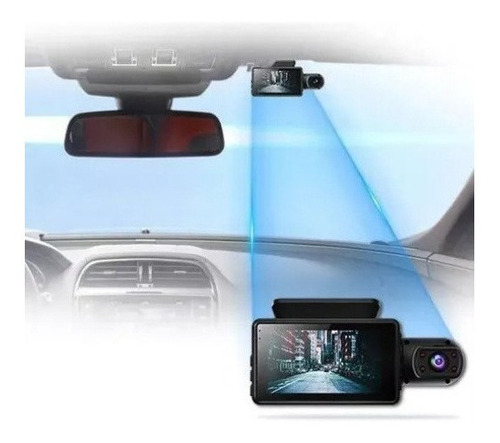 Cámara dual Dashcam 1080p Dvr para vehículos