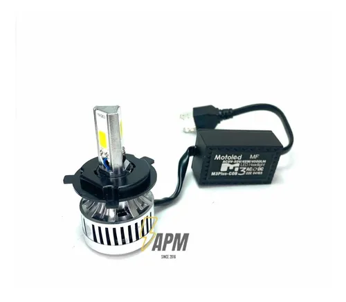Bombillo Led 4500 Lumenes H4 Corriente Directa /alterna