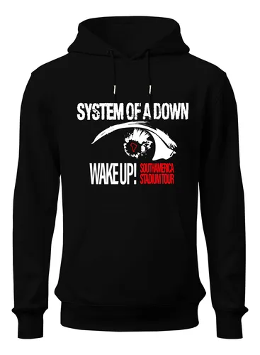 Buzo System Of A Down Saco Unisex Gira Wake Up! + Gorra