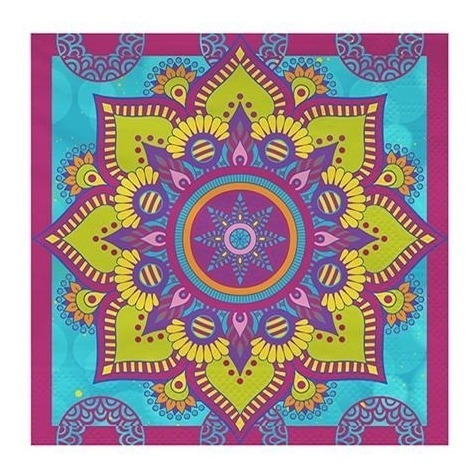 Pack Cumpleaños Mandalas X 30 Cotillon Activarte
