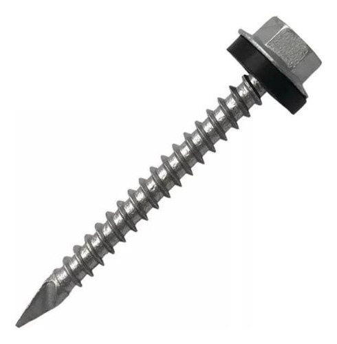 Tornillo Autoperforante Hex P/ Techo Pta Espada 10 X 2 1/2 