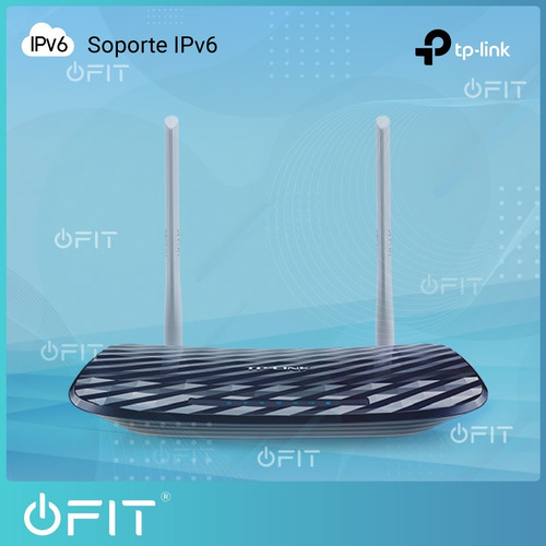 Imagen 10 de 10 de Router TP-Link Archer C20 azul y blanco 100V/240V