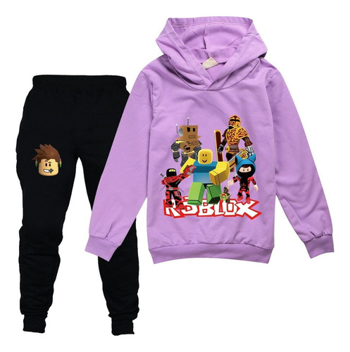 Roblox Conjunto De Chándal Con Capucha Y Pantalón Para Niños