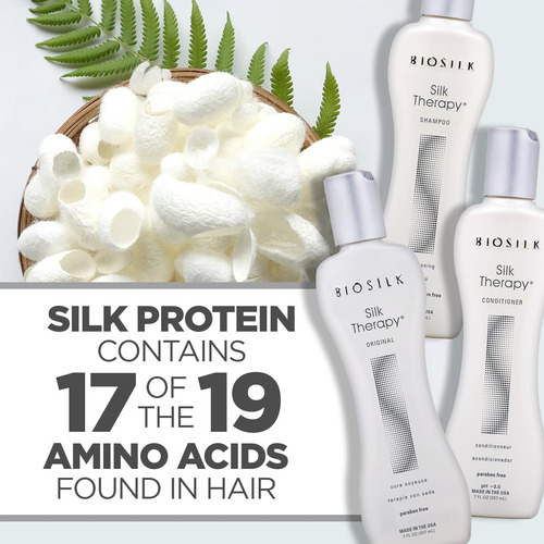 Kit Biosilk Revive Your Locks: Terapia De Seda Original De 7