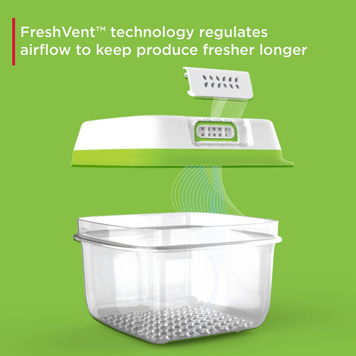 Recipiente Para Alimentos Rubbermaid Freshworks Saver 1,7 L,