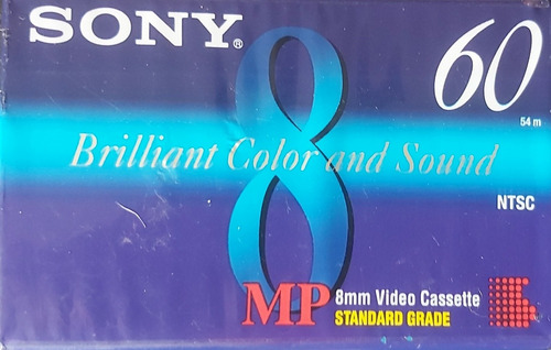  Casette Video  Sony 8 ( Mp, 8mm Estándar Grande)