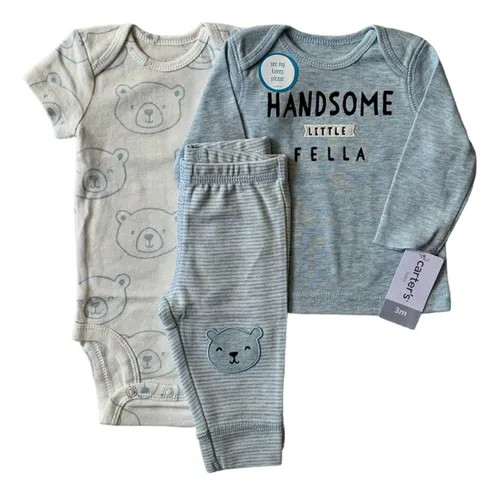 Conjunto Carter's Bebé Niño 2024 - 3 Piezas
