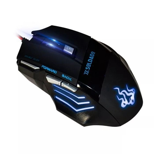 Mouse Gamer C/fio Usb Rápido 7d Extreme Gm-700 6 Botões Jogo