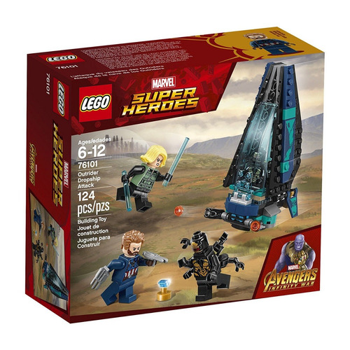 Todobloques Lego 76101 Super Heroes Ataque Nave De Outriders