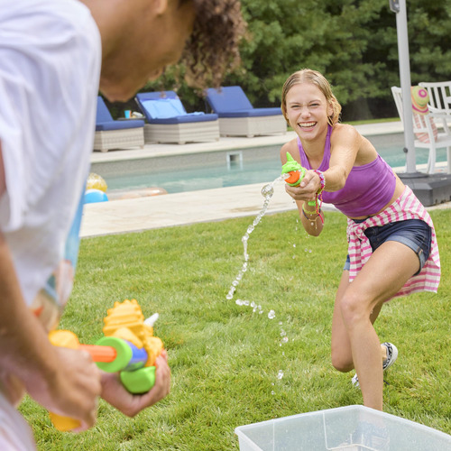 Nerf Super Soaker, Set De 2 Lanzadores De Agua Con Diseo De