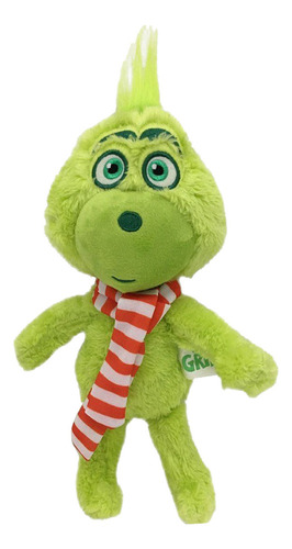 Peluche Grinch De Dibujos Animados Con Decoración Navideña,