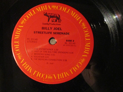 Imagen 4 de 4 de Billy Joel - Streetlife Serenade (columbia Pc 33146) Usa