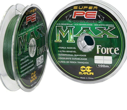 Linha Pesca Multifilamento Maruri Pe Max 0,14mm 100m