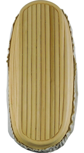 Imagen 5 de 7 de Banneton Ovalado De 30 X 14 Cm - Cesta De Rattan - Cukin