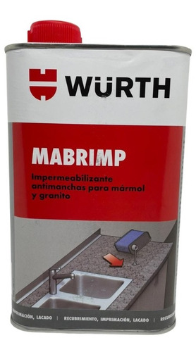 Impermeabilizante - Sellador De Mármol Y Granito Wurth
