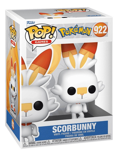 Funko Pop! Games #922 - Pokemon: Scorbunny