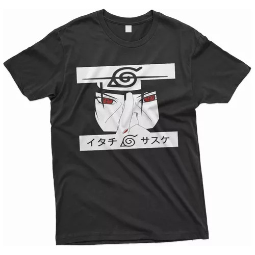 Remera Naruto Itachi Ojos Rojos Uchiha Sasuke Unisex