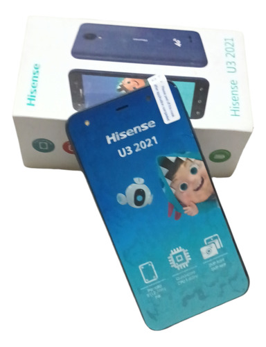 Smartphone Hisense U3 2021 Como Nuevo Procesador Sc9832e Quad Core (hasta 1.4 Ghz), Memoria Ram De 1gb, Almacenamiento (Usado)