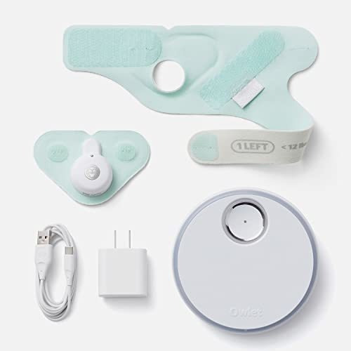 Owlet Dream Sock - Monitor De Bebé - Menta - Rastrea Las Tendencias Del Sueño Y Ayuda Al Bebé A Dormir Mejor