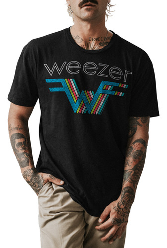 Polo Personalizado Banda Weezer 004