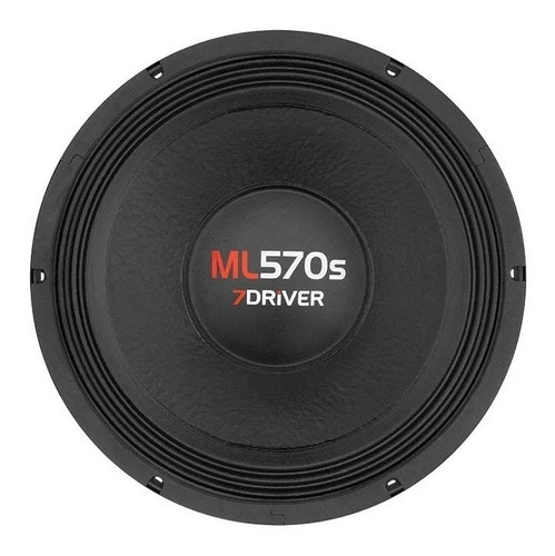 Alto Falante 7drive Audio 12p Ml 570 Rms  4 Ohms