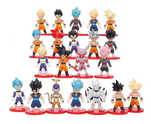 Dragon Ball Z Set 21 Figuras Varios Modelos
